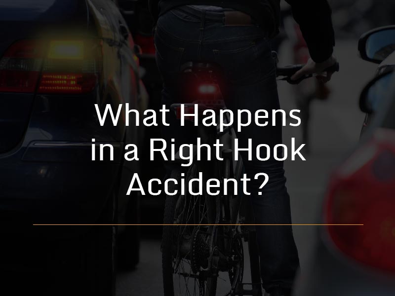 What is a right hook accident?