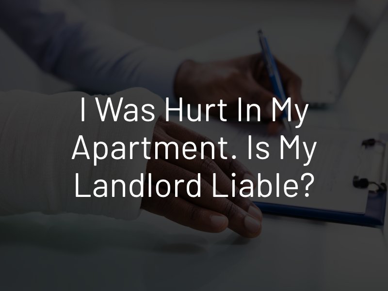 landlord liable for injury