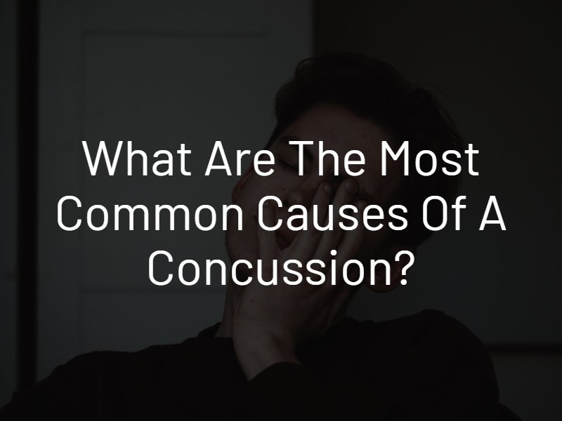 most common causes of a concussion