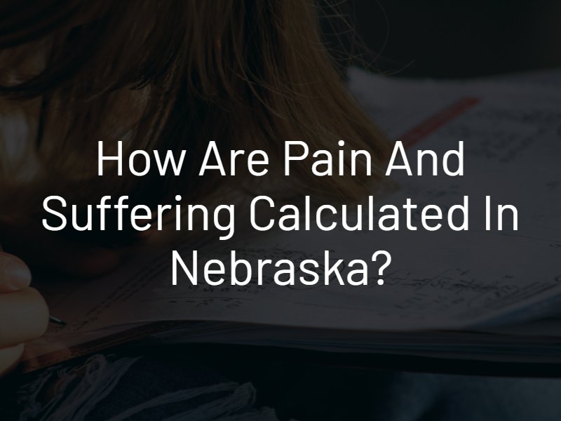 how are pain and suffering calculated