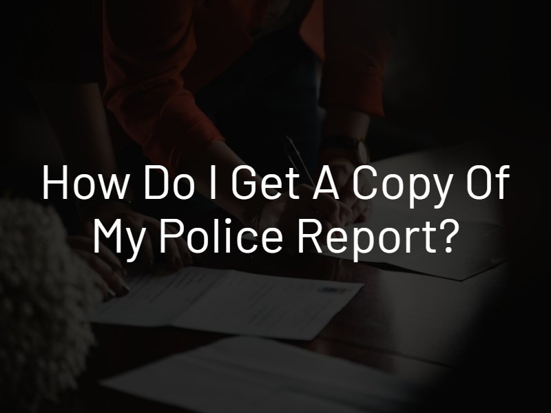 police report copy