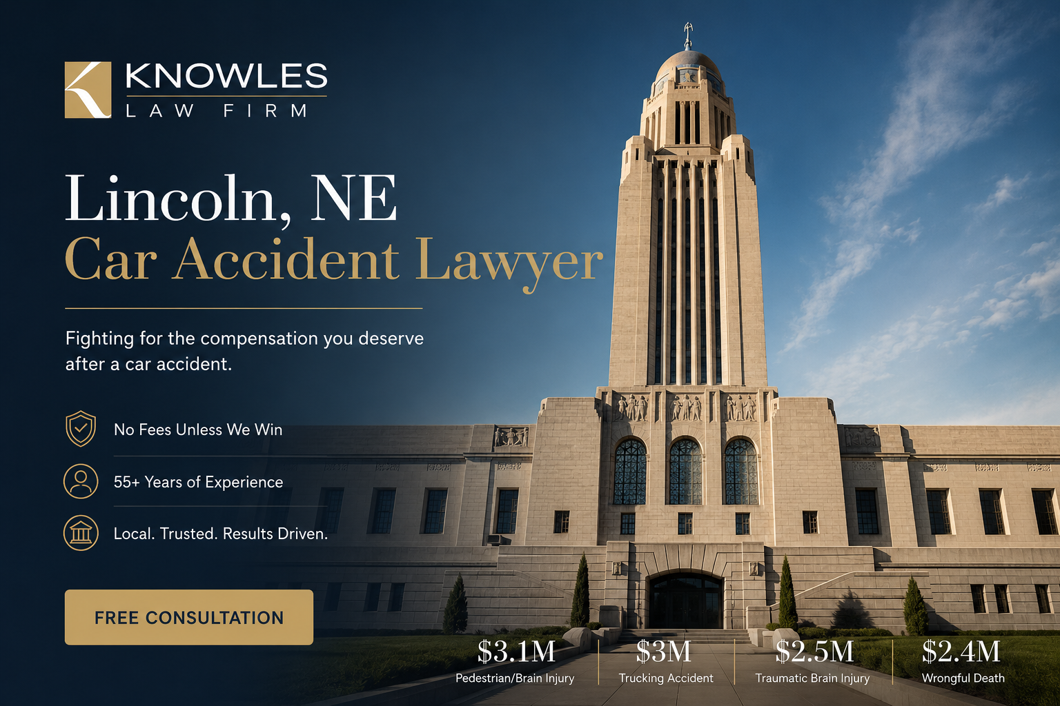 Lincoln car accident lawyer