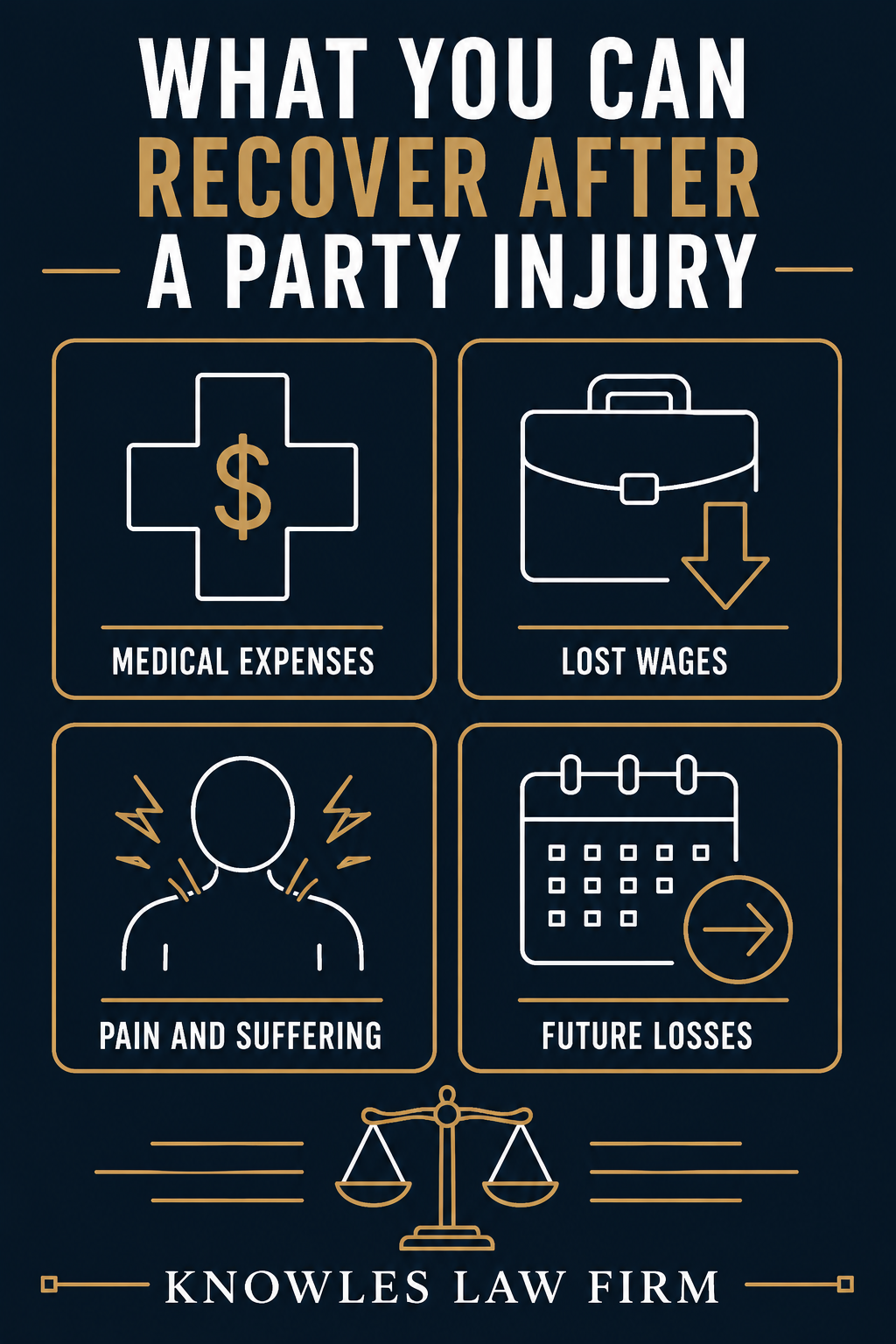 Infographic Party Injury