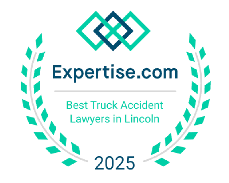 2025 Best NE Lincoln Truck Accident Lawyer award badge